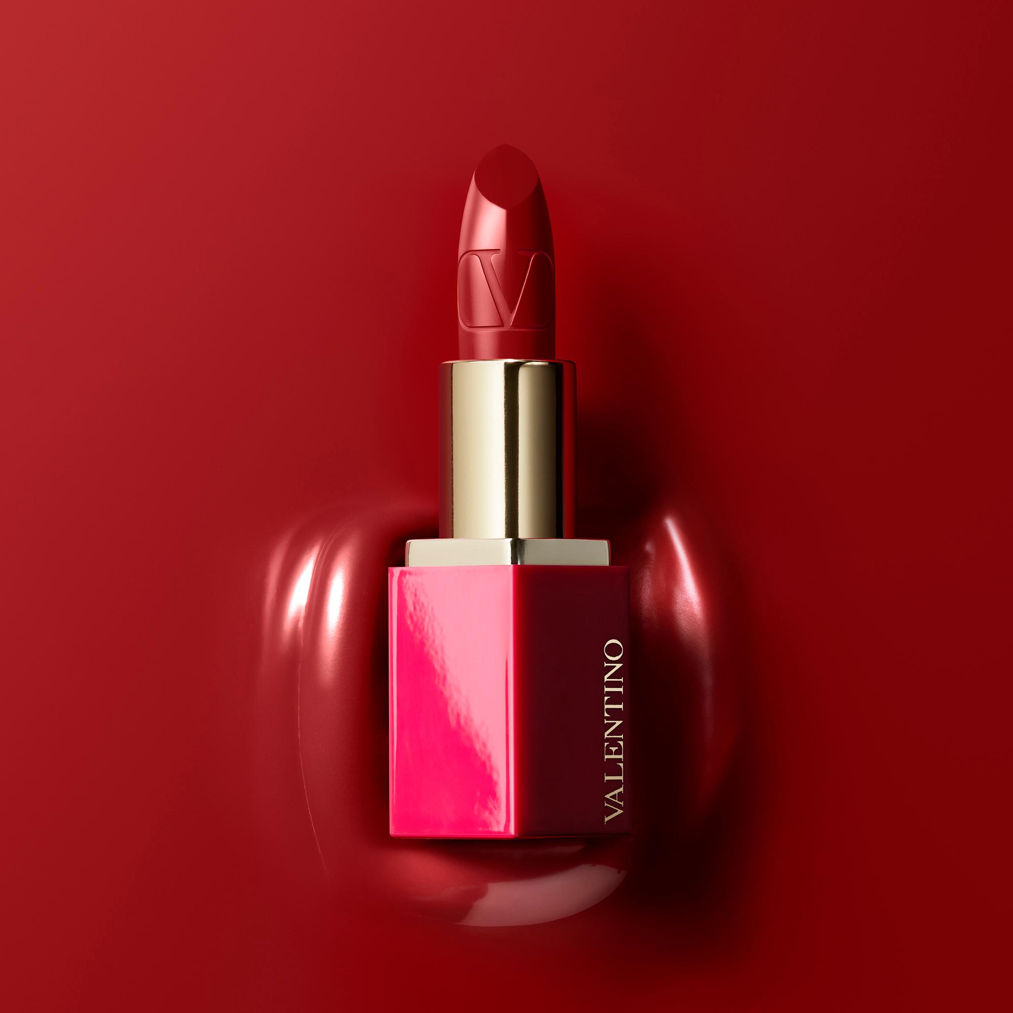 Minirosso 213R Sensuous Red Satin_Lipstick_Makeup_Valentino Beauty HK 