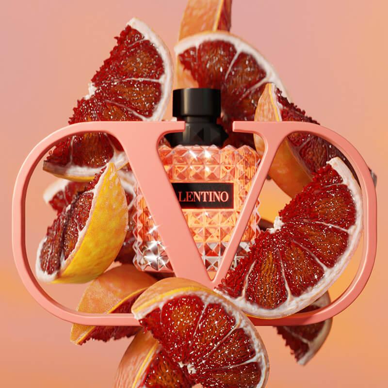 Juicy orange Top Note BORN IN ROMA CORAL FANTASY DONNA_Women Fragrances_Valentino Beauty HK 