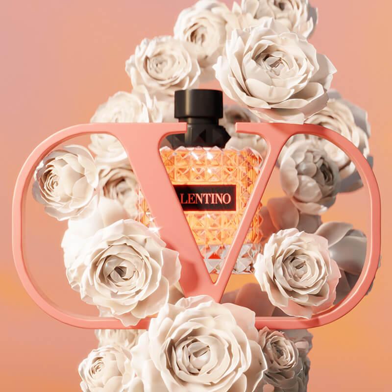 Rose Heart Note BORN IN ROMA CORAL FANTASY DONNA_Women Fragrances_Valentino Beauty HK